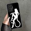 Devil Girl Silhouette Cool Shockproof Phone Case for Samsung A17 A16 A15 A14 A37 A57 A36 A56 A26 A35 A55 A25 A34 A54 A24 A13 A23