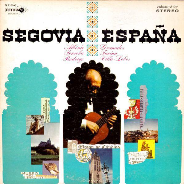 

LP Record SEGOVIA Espana MCA2016 DECCA 1975 Japan World Music Used