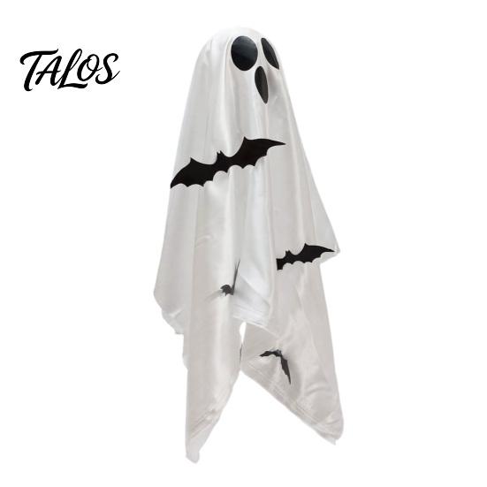 Indoor Horror Atmosphere Supplies Scary Ghost Decor, Spooky Bat Print Hanging Decor for Porch Holiday Yard Ornaments Tree, Glow-in-the-Dark