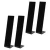 4 Stück Acryl Haarband Präsentationsständer Haarspange Haarspange Schmuck Präsentationshalter für Geschäft Schwarz