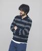 Geonjiulleunseu Cashmere Blend Striped Collar Knit Collection
