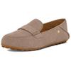 UGG California Loafer Cow Split Leather Loafers Women's Smoke Plume Gray 1147350-SKP