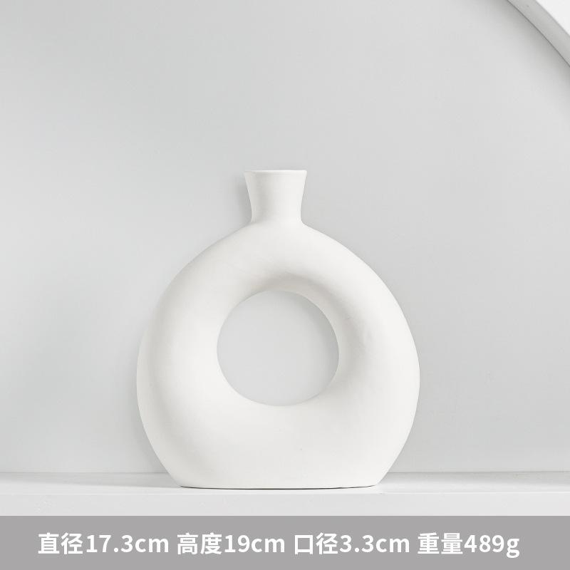

Керамические вазы Предметы интерьера Ремесла Фарфоровая ваза Украшение Аксессуары для дома Современный минималистский 02