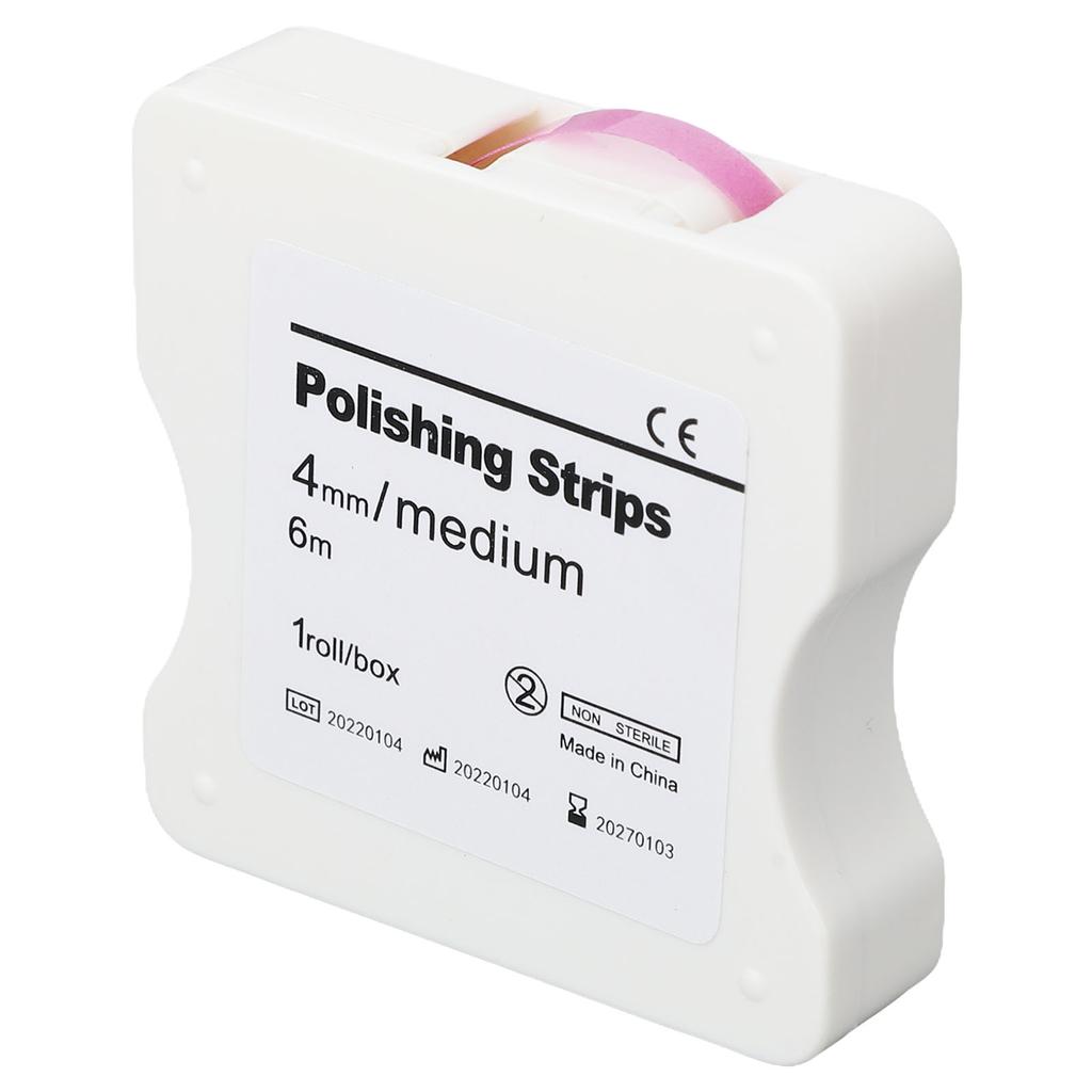 Zahnpoliturstreifen 4mm Harz Zahnaufhellung Finishing Polierstreifen Schleifmittel Zahnschleifstreifen