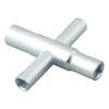 40Cr Steel 7.7*7.7cm Cross Faucet Wrench Hand Tools