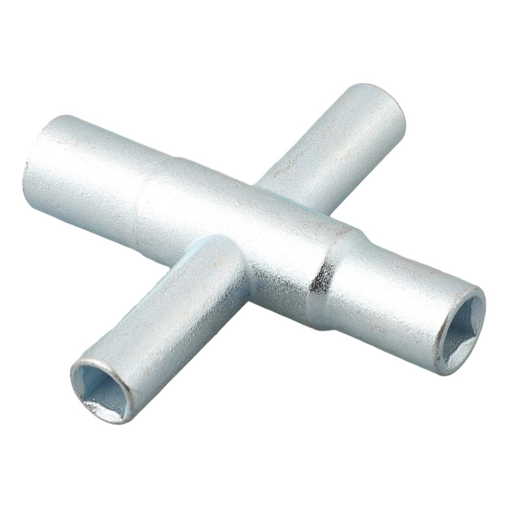 40Cr Steel 7.7*7.7cm Cross Faucet Wrench Hand Tools