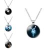 Elegante Michael Jackson Time Gem Anhänger Halskette mit Legierungsanhänger 51-80cm lang