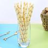 25Pcs/Set Drink Paper Straws Wedding Birthday Party Drinking Straw