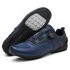 Scarpe da Ciclismo da Uomo Tomaia in Rete Senza Tacchette MTB Bici da Strada Trainer Indoor Unisex Leggere