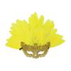 New Novelty Feather Masquerade Mask Detachable Hyperbole Carnival Masquerade Mask Party Eye Mask