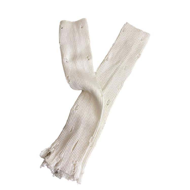 Hollowout Knit Gloves Fashion Women Accessory Fingerless Gloves Y2K Arm Decors