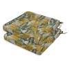 Vargottam Perfect Outdoor Indoor Square Corner Seat Cushions Water-Resistant Lounge Chair 18.5" X 16" Home Office Patio Furniture