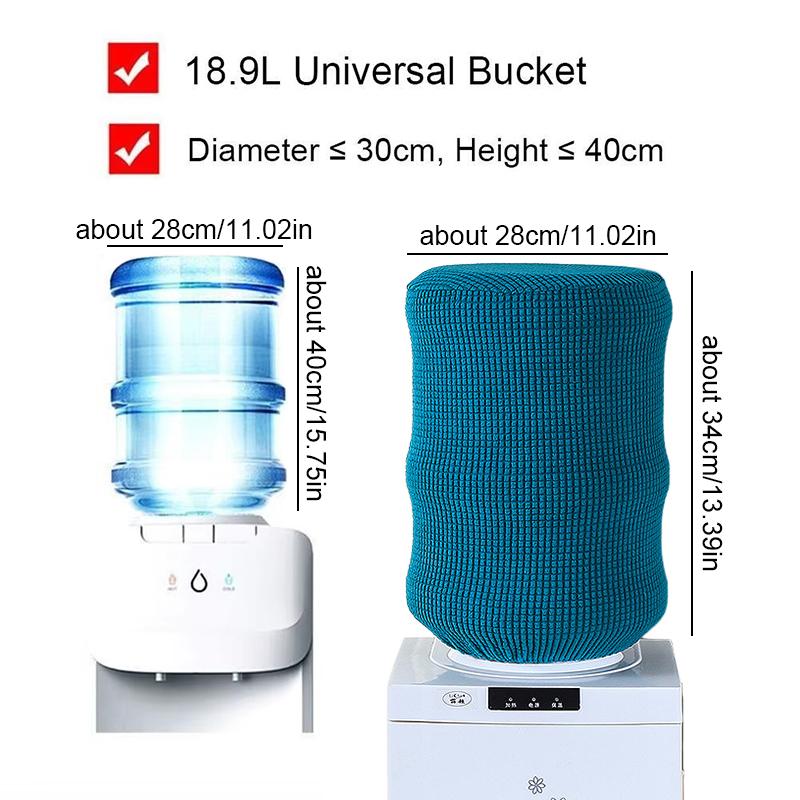1PC Bucket Minimalist Water Easy-Care Solid Household Color Practical Dust Cover Protective Cover Dust-Proof 38x27cm