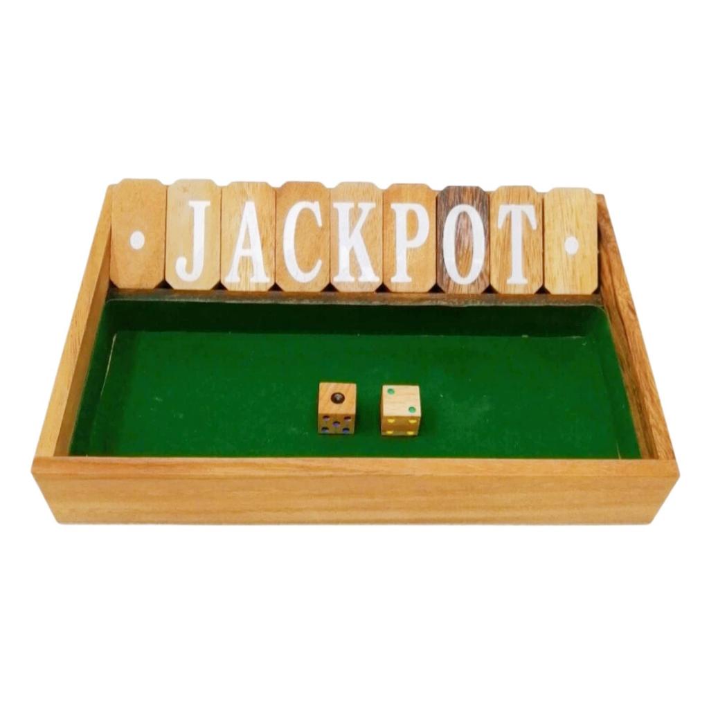 KINOKINO Jackpot Dice Board Game Dice Game Jackpot Dice Game (Green)