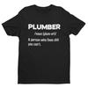 Funny T Shirt PLUMBER Dictionary Definition Fixes Sh*t You Cant Great Gift Idea