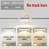 New Track Lights Aluminum Ceiling Track Light Floodlight Lamp 110-220V Light Track Rail  Indoor Life Clothing Store Home Decor