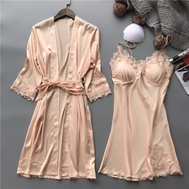 Europe and the United States popular sexy lingerie lace suspender lace nightdress women's loungewear two-piece set source