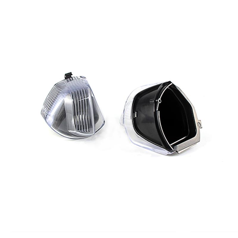 2pcs Side Rearview Mirror Indicator Clear Lens Light Shells Housings No Bulb For Ford Transit Custom 2013-2019 Tourneo 2012-2020