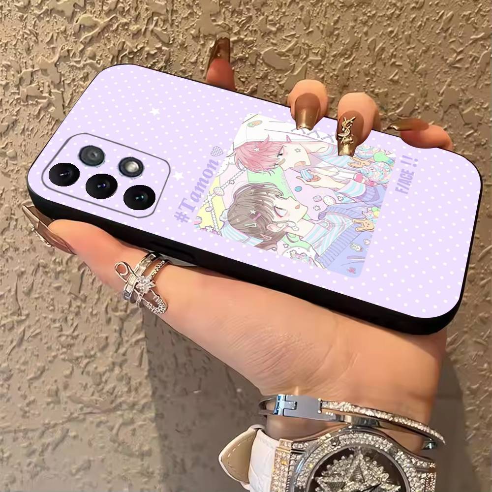 T-Tamon's B-Side Anime Phone Case For Samsung Galaxy A13,21s,22,31,32,52,53,71,80,A91 Soft Black Cover