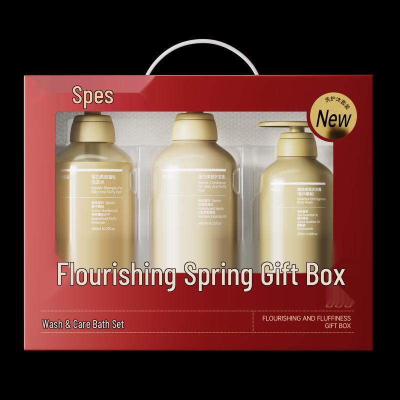 

Spes Flourishing Growth Spring Hair & Body Care Set