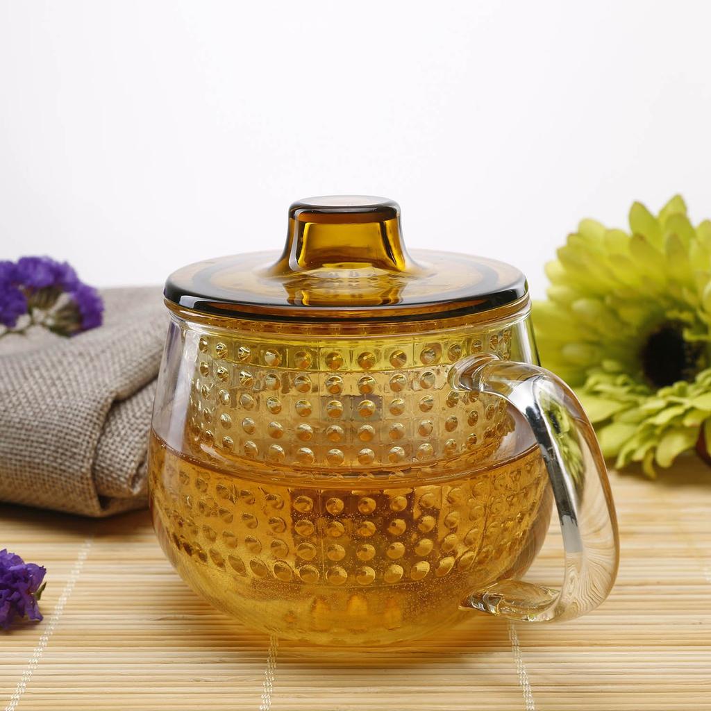 KINTO UNITEA Unimug, 350ml, Yellow, Heat-Resistant Glass, 22915