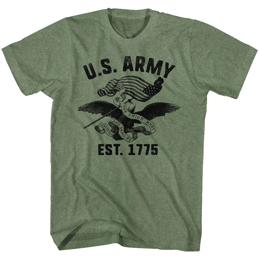 Army - The Union - Short Sleeve - Heather - Adult - T-Shirt 4XL
