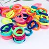 Korean Style Children's Hair Tie - High Elasticity Terry Cloth Ring Accessory