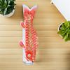 Japanese Style Fish Windsock Flag Satin Outdoor Yard Garden Hanging Decoration for Birthday Holiday Housewarming Gift