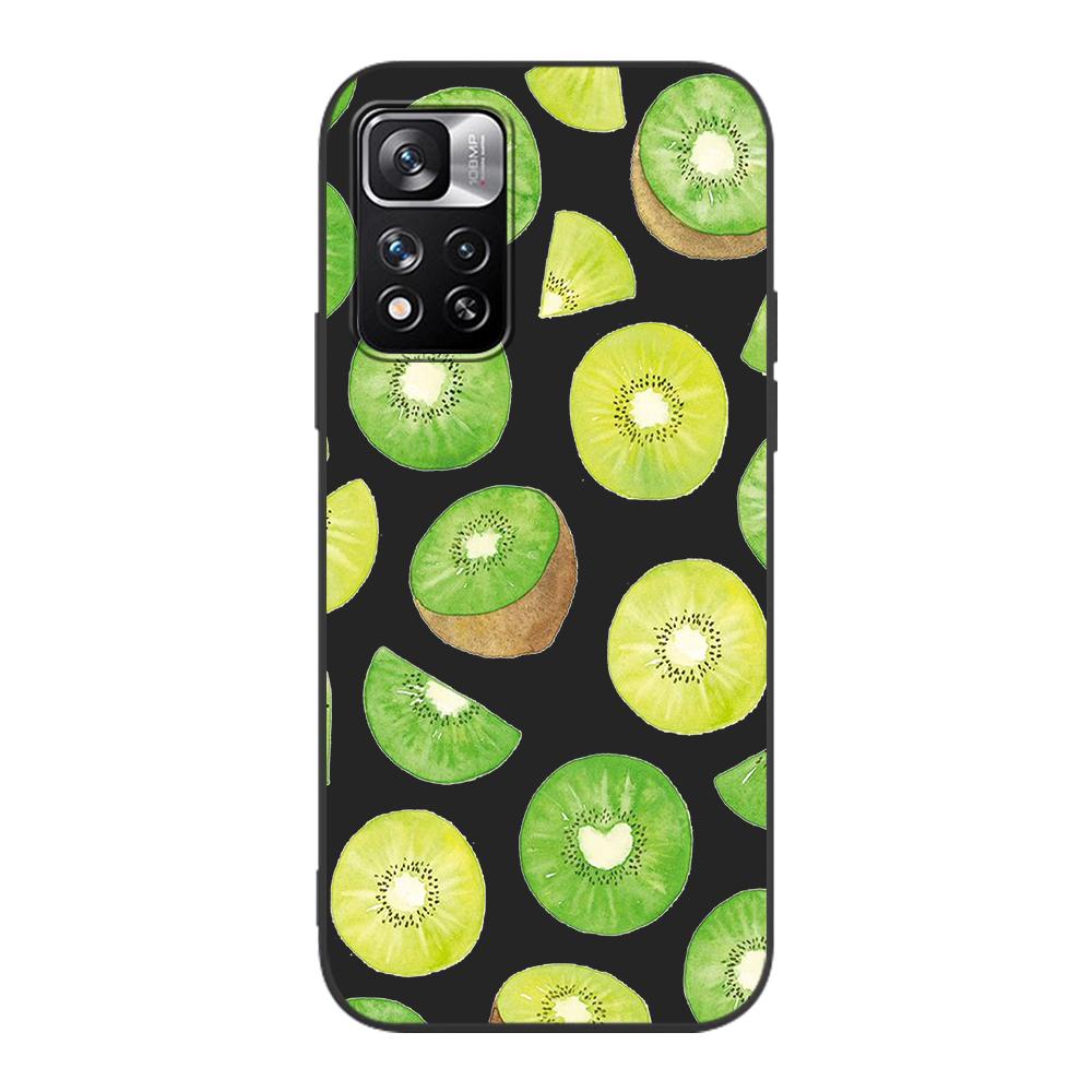 

Роскошный чехол Flamingo Fruits для Xiaomi Redmi Note 9S 9 11 10 8 Pro 9C 9 K40 9A 7 8T 7A 9T Мягкий силиконовый чехол Черный чехол для телефона Redmi K40