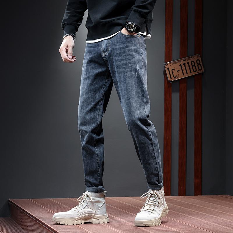 Jeans Men'S Pants All Season Stretch Versatile Jeans Men'S