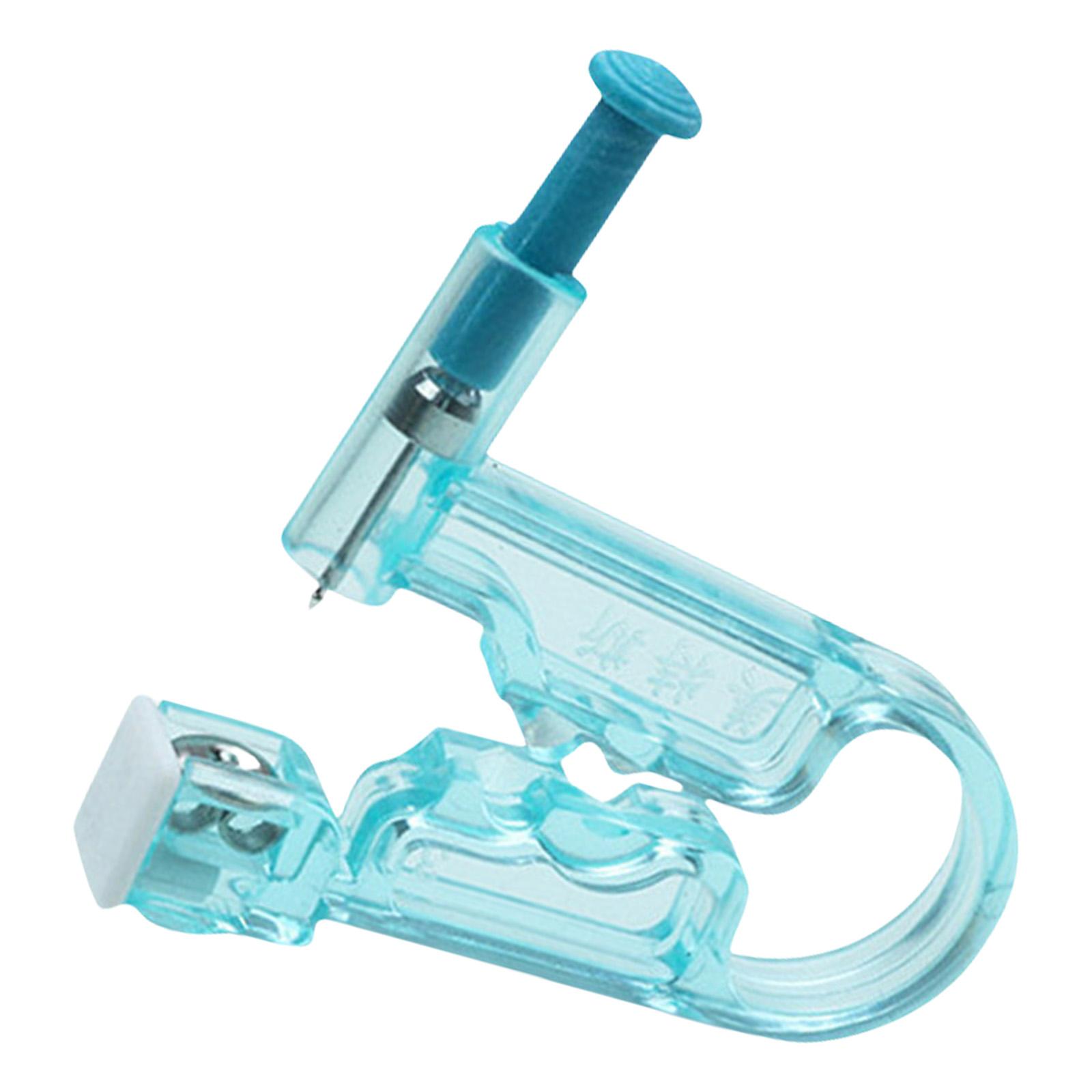 

Одноразовые пистолеты для пирсинга ушей для быстрого и гигиеничного использования Удобный пистолет для прокола ушей Металлический салонный аппликатор для ушных украшений 1 синий