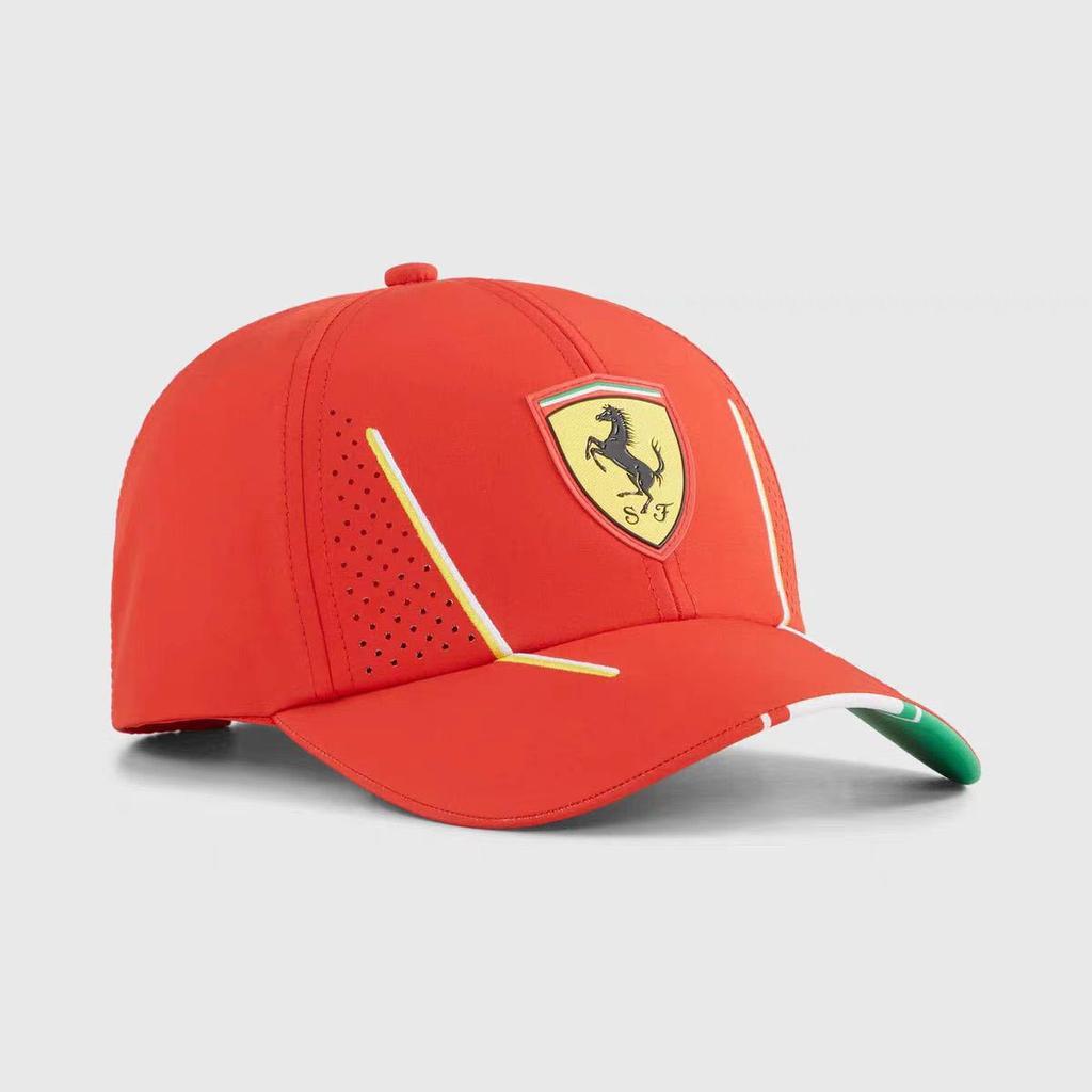 Casquette de Baseball de Mode pour Voiture Chapeaux de Soleil d'Extérieur de Course Pour Ferrari SF90 F80 Purosangue Roma Spider Amalfi Portofino M Roma 488 Spider