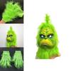 Christmas Grinch Gloves Terrifying Green Monster Costume Accessories