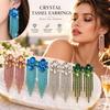 Exaggerated Statement Dangle Earrings Colorful Cluster Stud Earrings Ear Studs Holiday Gift
