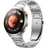 Armband für Huawei Watch 2 3 4 5 GT GT2 GT3 GT4 GT5 PRO GT2e 2e 46MM 48MM silber