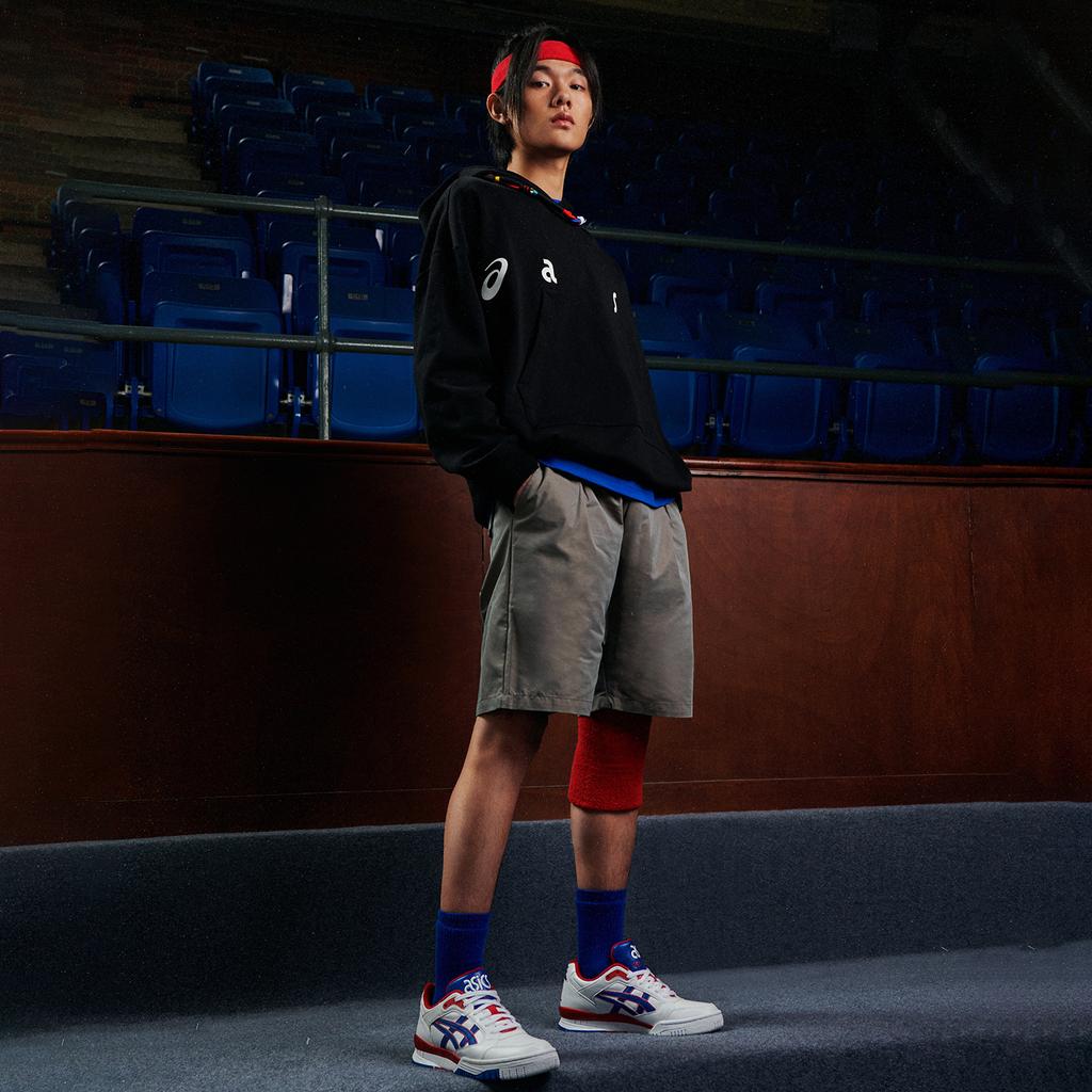 Asics Gel-Spotlyte Low Og Synthetic Leather Low-Top Retro Basketball Shoes Unisex sneaker White Blue 1203A232-100