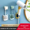 Hands-Free Fixed Hair Dryer & Wall Mount Holder: Convenience for Easy Drying