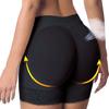 Padded Boxers Panties Mid Waist Lift Hip Solid Color Lace Panties Woman Supplies