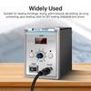 858D Soldering Station with Hot Air Gun and 3 Nozzles Digital LCD Display 700W Soldering Iron Kit