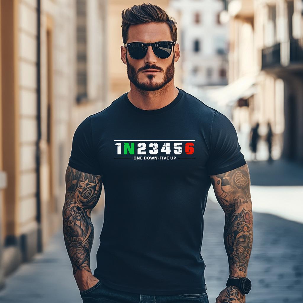 1N23456 Motorcycle Shift Biker Motorcyclist TShirt Men Clothing Casual T Shirt Summer Short Sleeve Oneck Top Tees 4XL