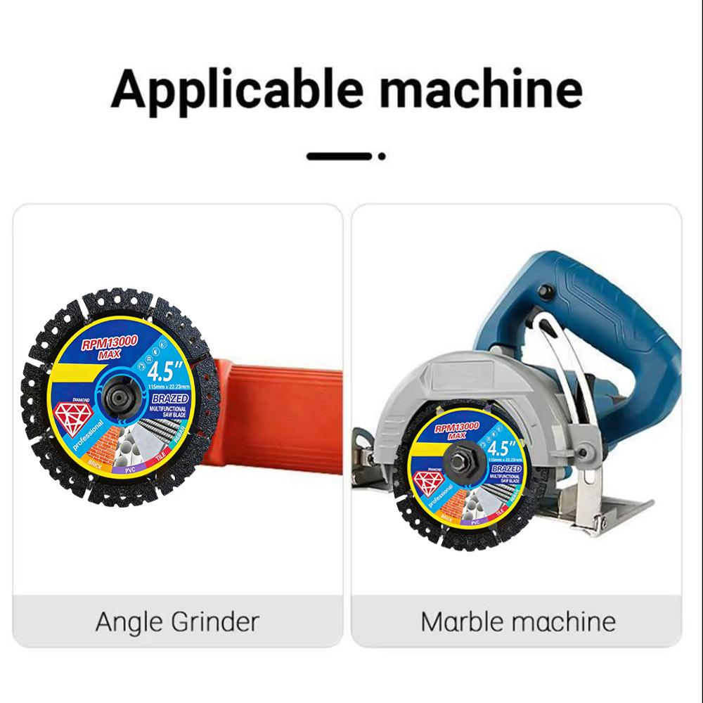 Angle Grinder Saw Blade Metal Heavy Duty Metal Cutting Wheel Effortless, Fast Precise Metal Cut Construction Site Durable