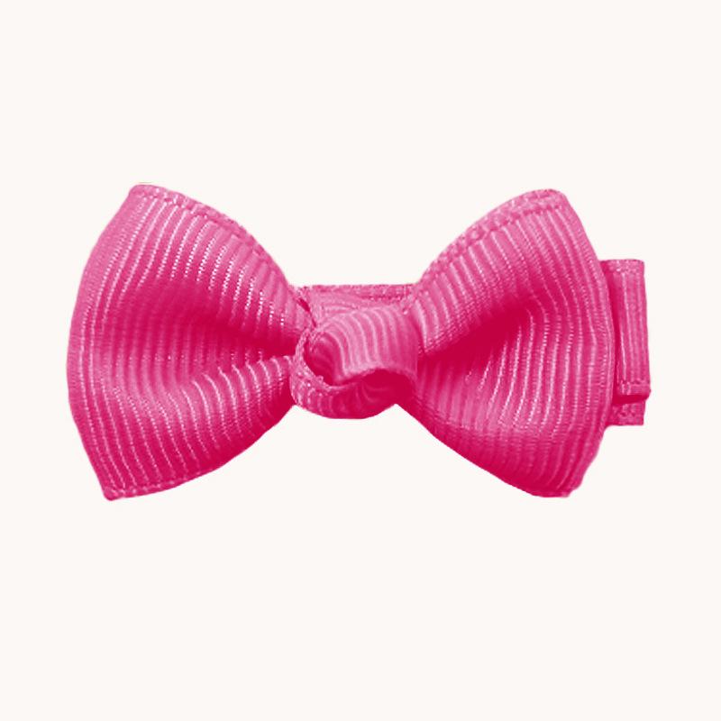 Twist Taille Geripptes Band Schleife Baby Haarspange – Niedlicher Handgemachter Kinder Kopfschmuck