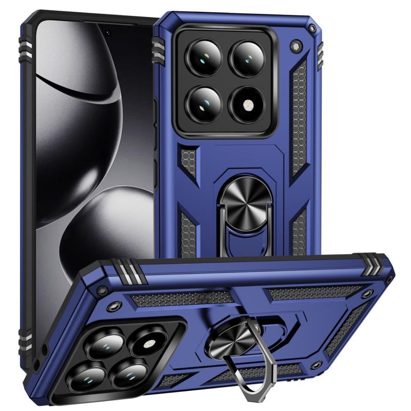 Armor Funda for Xiaomi 14T Pro 14T 5G Case Shockproof Magnetic Ring Stand Cover for Mi 14T 14 T T14 14TPro Protection Capa