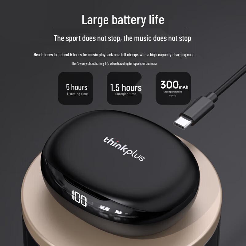 ThinkPlus T50 True Wireless Bone Conduction Earphones