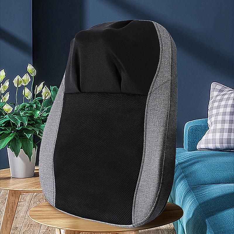 Automatic Lumbar & Back Massager for Home: Shoulder, Neck, Cervical Spine Support, Multifunctional Massage Cushion