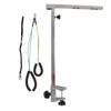Dog Grooming Table Arm Height Adjustable 35in Foldable Dog Grooming Arm with Clamp and Noose
