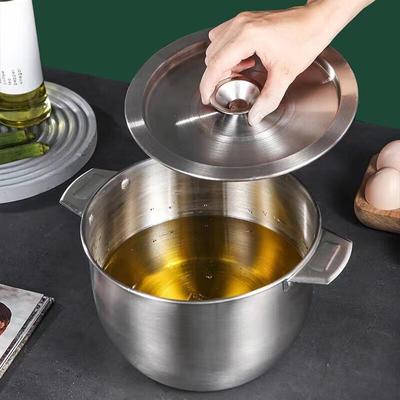 304 Stainless Steel Large Oil Storage Pot