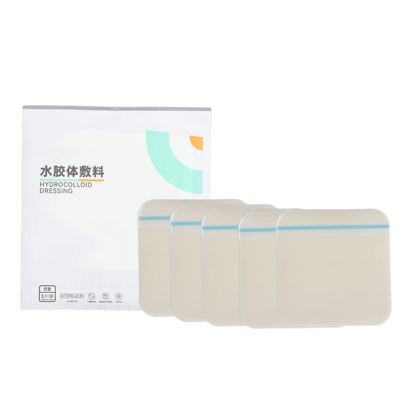 

5PCS Hydrocolloid Gel Bandage Transparent Waterproof Hydrocolloid Wound Dressing