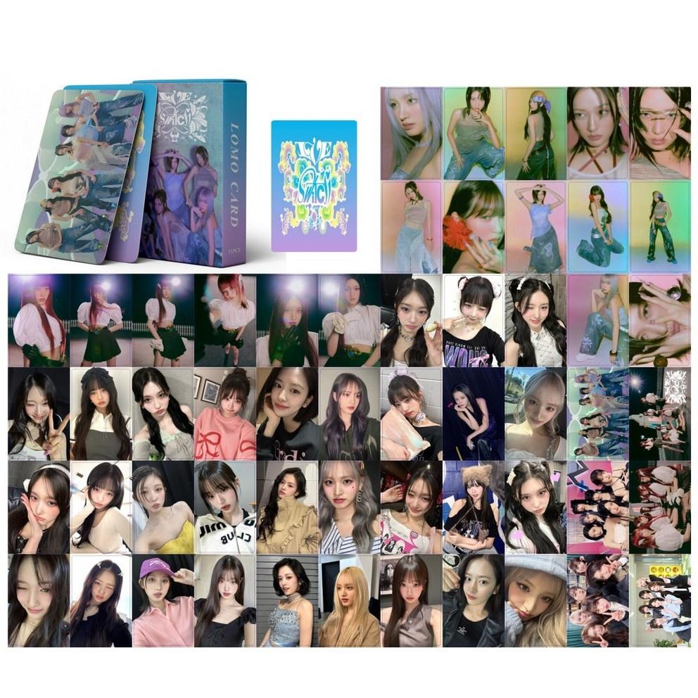 Okerin 2024 New Arrival Ive Photocard IVE SWITCH 55 Sheets Ive Idol Goods Photocard