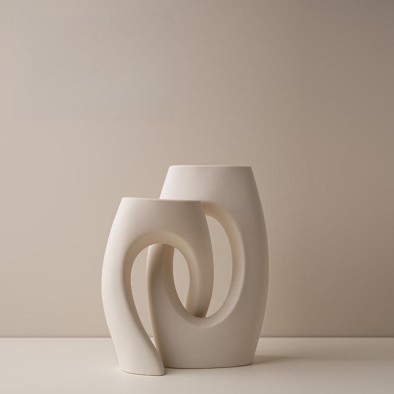 European Art Deco Artistic Ceramic Vases